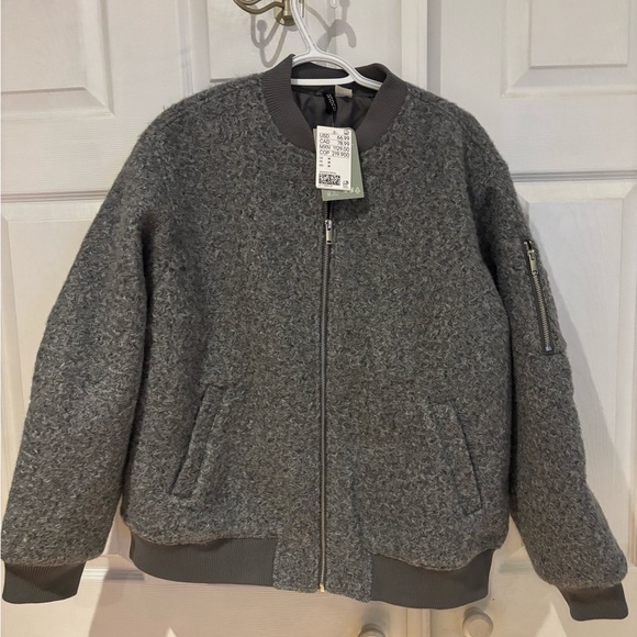 Women’s H&M Oversized Bomber Jacket - Picture 1 of 1
